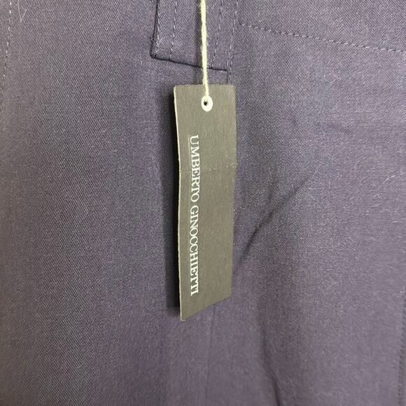 Vintage NWT Umberto Ginocchietti Women's Blue Mid Calf Skirt - Picture 5 of 6